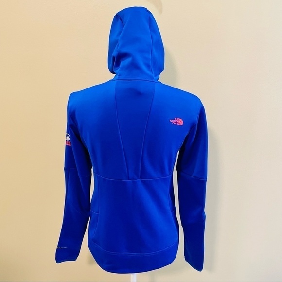 The North Face Blue Hooded Athletic Jacket Small - Picture 5 of 9